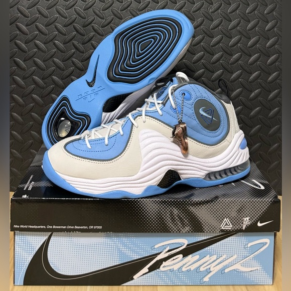 Nike Air Penny 2 x Social Status Playground Blue Sneakers DM9132-100 Mens Sz 8.5
